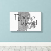 Toile L'île Rhode (Insitu (Plancher de Bois))