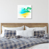 Toile L'île tropicale (Insitu(Chambre))