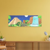 Toile L'île tropicale (Insitu(Salon))