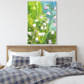 Toile Lilly de la Vallée aquarelle imprimé (Insitu(Chambre))