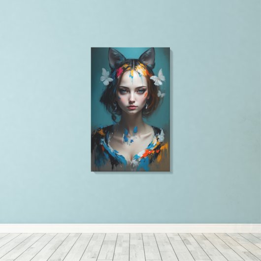 Toile Lily (Insitu (Plancher de Bois))