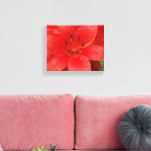 Toile Lily d'Asie (Insitu(Salon))