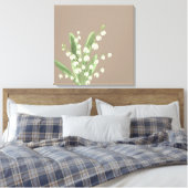 Toile Lily De La Vallée Florale (Insitu(Chambre))