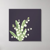 Toile Lily De La Vallée Florale (Recto)