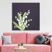 Toile Lily De La Vallée Florale (Insitu(Salon))