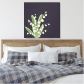 Toile Lily De La Vallée Florale (Insitu(Chambre))