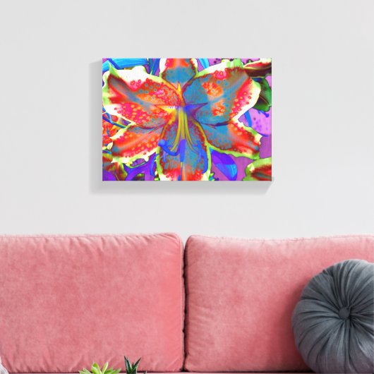 Toile Lily rétro (Insitu(Salon))