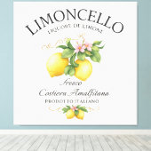 Toile Limoncello Italy Amalfi Coast (Insitu (Plancher de Bois))