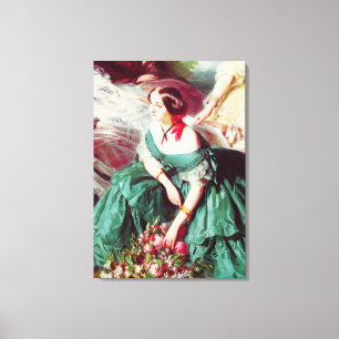 Toile L'impératrice Eugénie et ses dames en attente