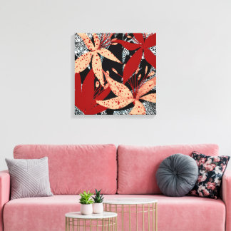 Toile L'impression d'art The Crimson Canopy par Beachsid
