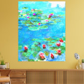 Toile L'impressionniste Claude Monet Water Lys (Insitu(Salon))