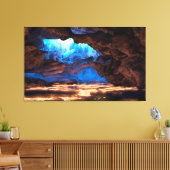 Toile L'incendie à l'intérieur (Insitu(Salon))