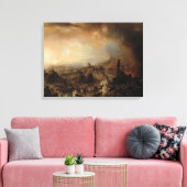 Toile L'incendie de Moscou en 1812, 1854 (Insitu(Salon))