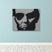 Toile Lincoln avec lunettes de soleil Aviator (Noir) (Insitu (Plancher de Bois))