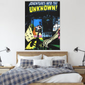 Toile L'inconnu Les intrus Comics Vintages (Insitu(Chambre))