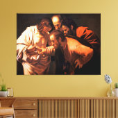 Toile L'Incrédulité de Saint Thomas par Caravaggio (Insitu(Salon))