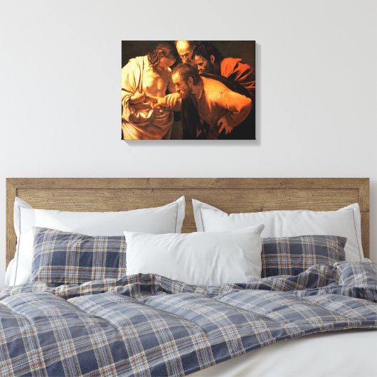 Toile L'Incrédulité De Saint Thomas Par Caravaggio (Insitu(Chambre))