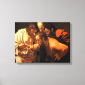 Toile L'Incrédulité De Saint Thomas Par Caravaggio (Recto)