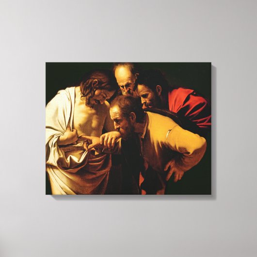 Toile L'incrédulité de St. Thomas, 1602-03 (Recto)
