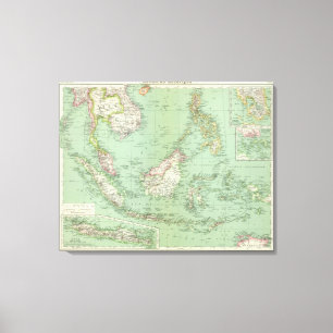 Toile L'Indonésie, Malaisie