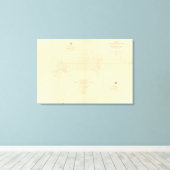 Toile Linea Divisoria Entre Mexique 3 (Insitu (Plancher de Bois))