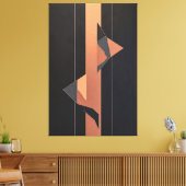 Toile Lines and Angles in Copper and Black (Insitu(Salon))