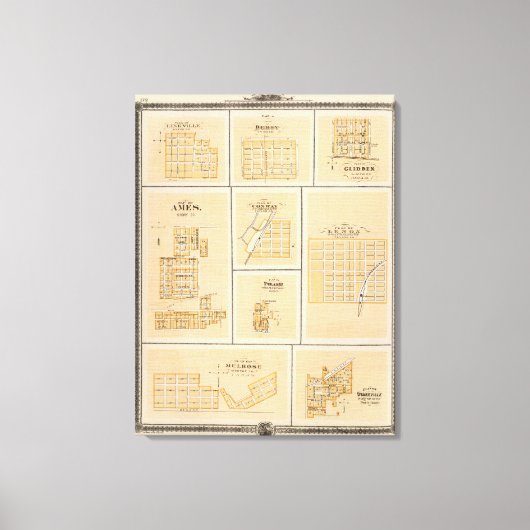 Toile Lineville, Derby, Glidden, Ames, Conway (Recto)