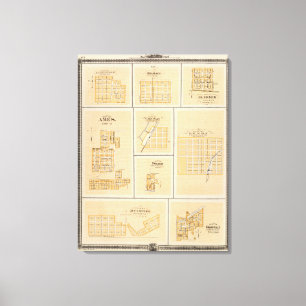 Toile Lineville, Derby, Glidden, Ames, Conway