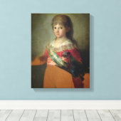 Toile L'infante Don Francisco de Paula Antonio, 1800 ( (Insitu (Plancher de Bois))