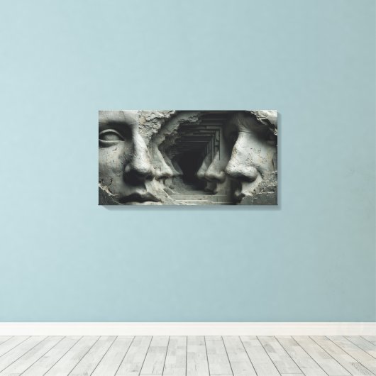 Toile L'infini ciselé (Insitu (Plancher de Bois))