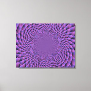 Toile L'infini est pourpre