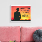 Toile L'innovation est une question de patience et de vi (Insitu(Salon))