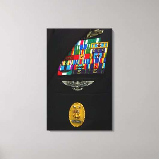 Toile L'insigne du chef du commandement (Recto)