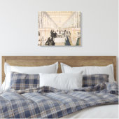 Toile L'Institut des Soeurs de la Charité pendant une (Insitu(Chambre))