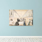 Toile L'Institut des Soeurs de la Charité pendant une (Insitu (Plancher de Bois))