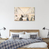 Toile L'Institut des Soeurs de la Charité pendant une (Insitu(Chambre))