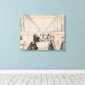 Toile L'Institut des Soeurs de la Charité pendant une (Insitu (Plancher de Bois))