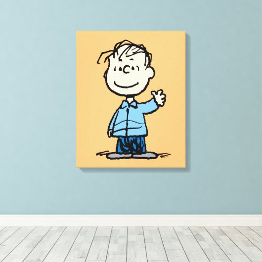 Toile Linus Waving (Insitu (Plancher de Bois))