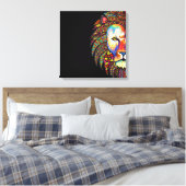 Toile Lion (Insitu(Chambre))