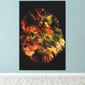 Toile Lion (Insitu (Plancher de Bois))