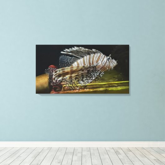 Toile Lion (Insitu (Plancher de Bois))