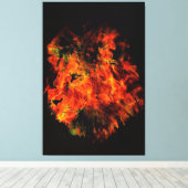 Toile Lion (Insitu (Plancher de Bois))