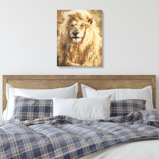 Toile Lion (Insitu(Chambre))