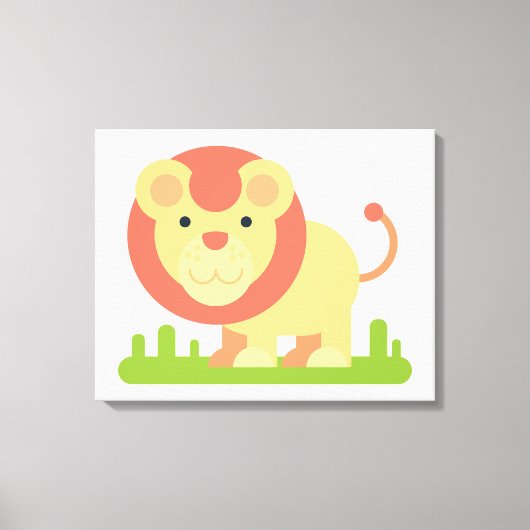Toile Lion (Recto)