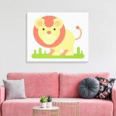 Toile Lion (Insitu(Salon))