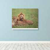 Toile Lion 2 (Insitu (Plancher de Bois))
