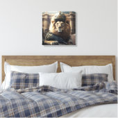 Toile Lion armé (Insitu(Chambre))