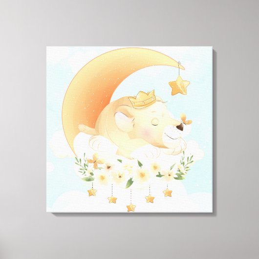 Toile Lion Canvas (Recto)