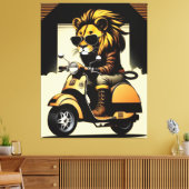 Toile Lion Canvas (Insitu(Salon))