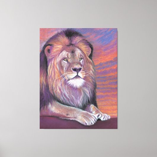 Toile Lion Canvas (Recto)
